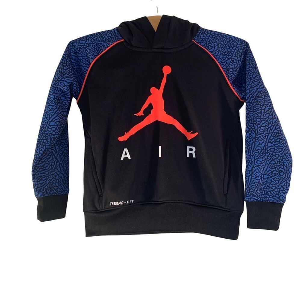 JORDAN Boy’s Air Jordan Jumpman Therma-Fit Pullover Hoodie / Size: XS 4